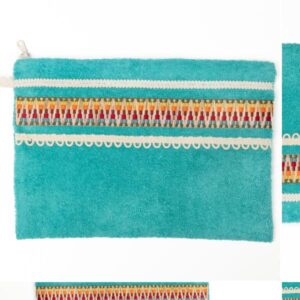 Τσάντα για το χέρι τώρα το καλοκαίρι! Towel clutch! Διάλεξε χρώμα!