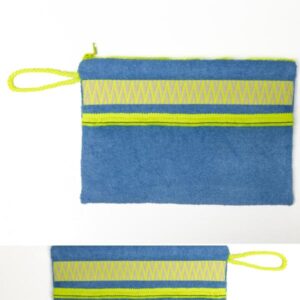 Τσάντα για το χέρι τώρα το καλοκαίρι! Towel clutch! Διάλεξε χρώμα!