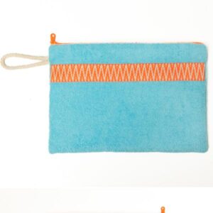 Τσάντα για το χέρι τώρα το καλοκαίρι! Towel clutch! Διάλεξε χρώμα!