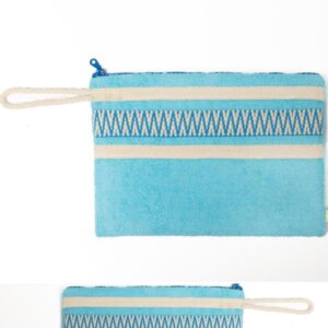 Τσάντα για το χέρι τώρα το καλοκαίρι! Towel clutch! Διάλεξε χρώμα!