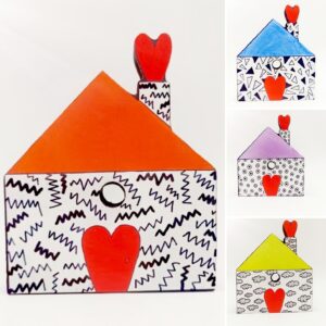 Σπιτάκι ξύλινο σε 4 χρώματα! Διάλεξε την αγάπη δώρο για το σπίτι!