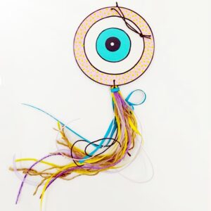 Γούρια μάτι κρεμαστά φτιαγμένα με αγάπη για το κακό το μάτι!