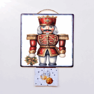 Ημερολόγιο ξύλινο κόκκινος Καρυοθραύστης! Διάλεξε τον δικό σου!