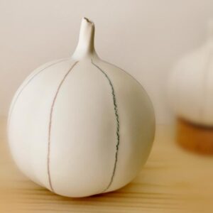 Κολοκύθα κεραμική μεγάλη. Kολοκύθα λευκή, δώρο και γούρι μαζί!