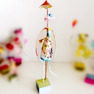 Κούκλα minimal διακοσμητική, κούκλα εμπνευσμένο έργο τέχνης!