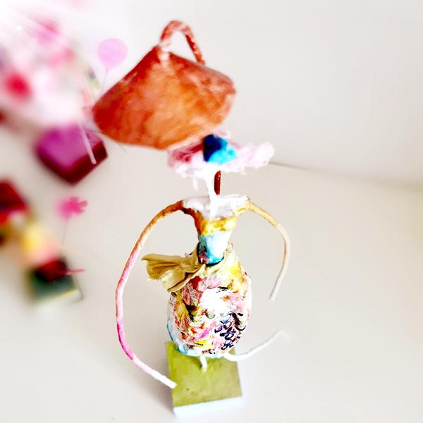 Κούκλα minimal διακοσμητική, κούκλα εμπνευσμένο έργο τέχνης!