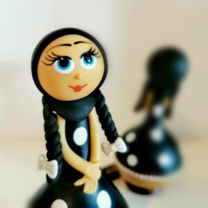 Κούκλες νεροκολοκύθες με κοτσίδες και φιογκάκια στα μαλλιά!