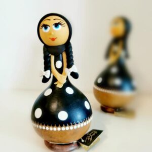 Κούκλες νεροκολοκύθες με κοτσίδες και φιογκάκια στα μαλλιά!