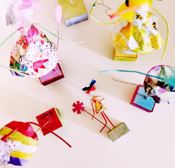 Κούκλα μικρή φτιαγμένη στο χέρι! Κούκλα να λάμψει ο χώρος σου!