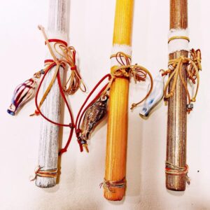 Λαμπάδα κοχύλι σφυρίχτρα, λαμπάδα μενταγιόν κεραμικό κοχύλι!