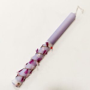 Λαμπάδα λουλούδι αναρριχώμενο! Λαμπάδα χάντρα κεραμική!