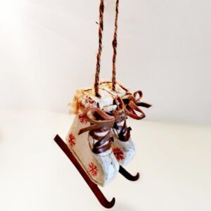 Στολίδια κρεμαστά παγοπέδιλα! Στολίδια που χορεύουν στο χιόνι!