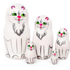 Μπαμπούσκα γάτα τυχερή, γάτα μαύρη και λευκή για να διαλέξεις!