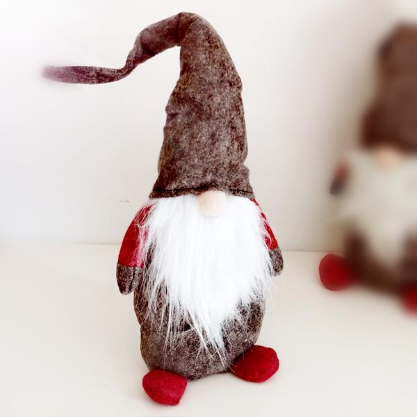 Νάνος ψηλός μάλλινος σουέτ στέκεται μπροστά σου! Χριστούγεννα!