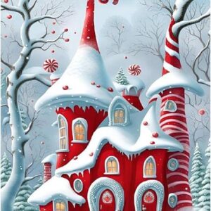 Ημερολόγια ξύλινα χωριά παραμυθένια! Κατακόκκινα Χριστούγεννα!