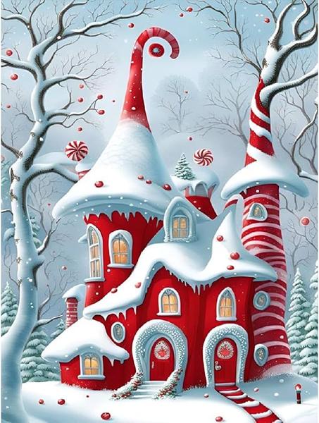 Ημερολόγια ξύλινα χωριά παραμυθένια! Κατακόκκινα Χριστούγεννα!