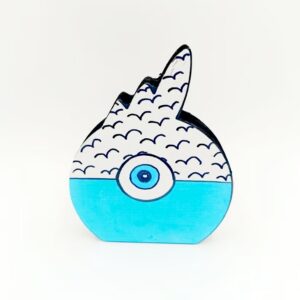 Ρόδι γούρι ξύλινο σε 5 χρώματα για να διαλέξεις, ρόδι γούρι τυχερό!