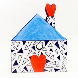 Σπιτάκι ξύλινο σε 4 χρώματα! Διάλεξε την αγάπη δώρο για το σπίτι!