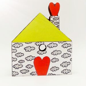 Σπιτάκι ξύλινο σε 4 χρώματα! Διάλεξε την αγάπη δώρο για το σπίτι!