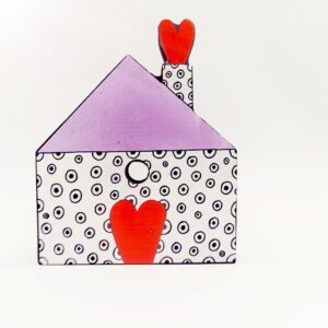 Σπιτάκι ξύλινο σε 4 χρώματα! Διάλεξε την αγάπη δώρο για το σπίτι!